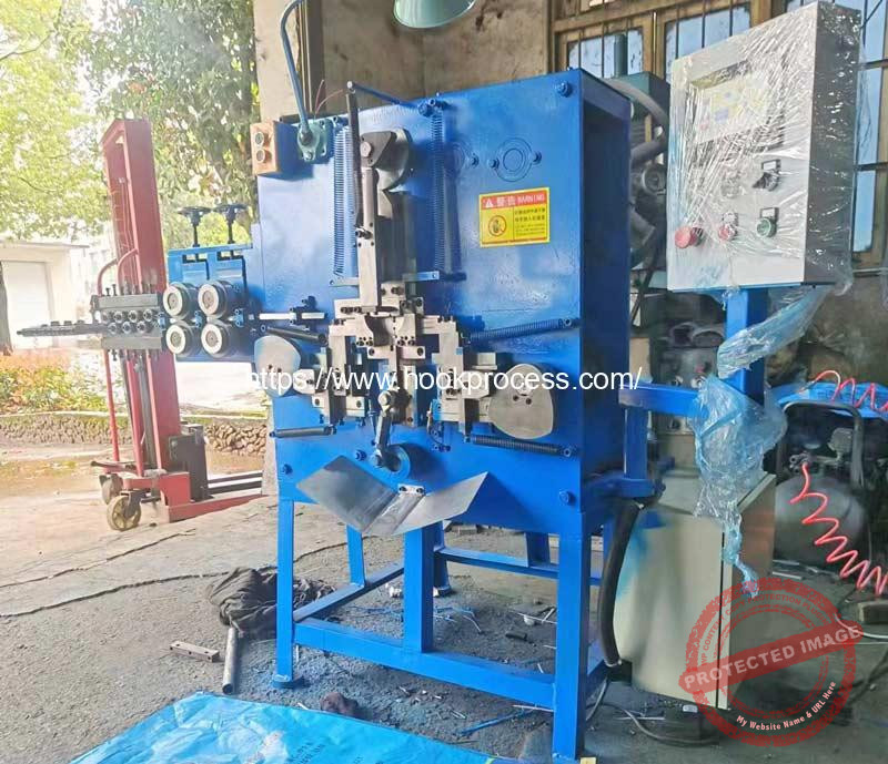 Wall-Adhesive-Metal-Hook-Bending-Making-Machine